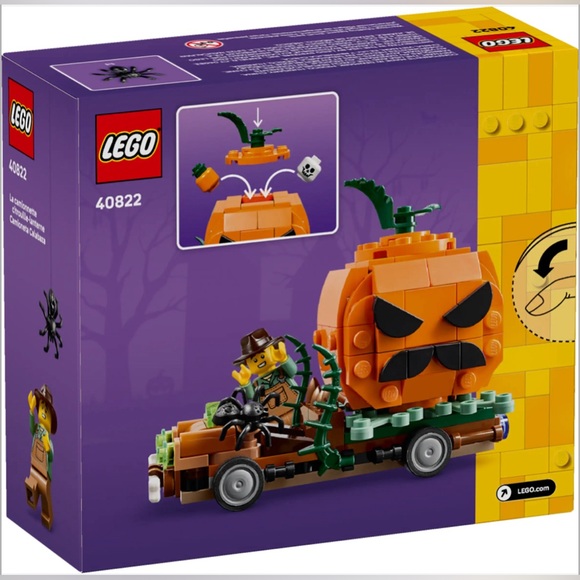 LEGO Jack-O’-Lantern Pickup Truck 40822 NEW in Sealed Box - Picture 1 of 6